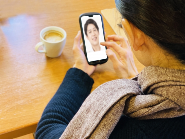 不倫のキッカケの出会い系アプリでの出会いの画像
